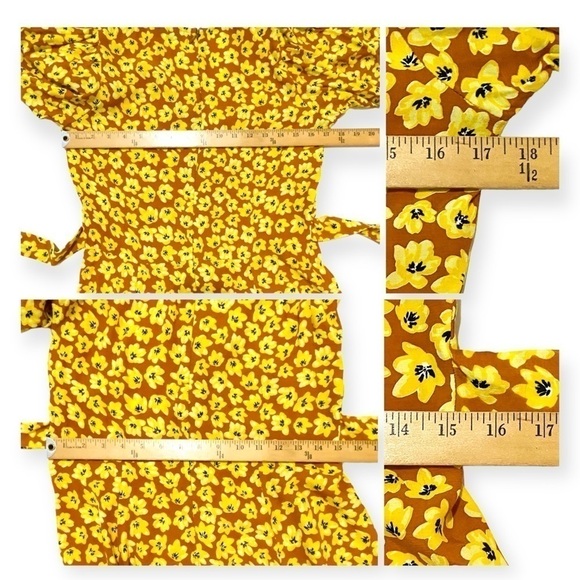 Faithfull the Brand Dress Ilia Floral Mini Dress size 4 - Picture 14 of 16